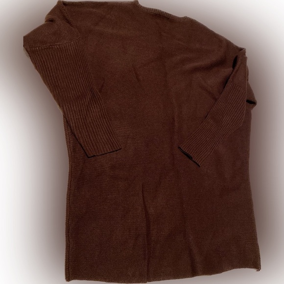 3/$15 Womens Oversized Sweater Maroon Size XS New York & Company Pockets Stretch - Picture 9 of 9